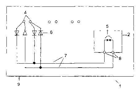 A single figure which represents the drawing illustrating the invention.